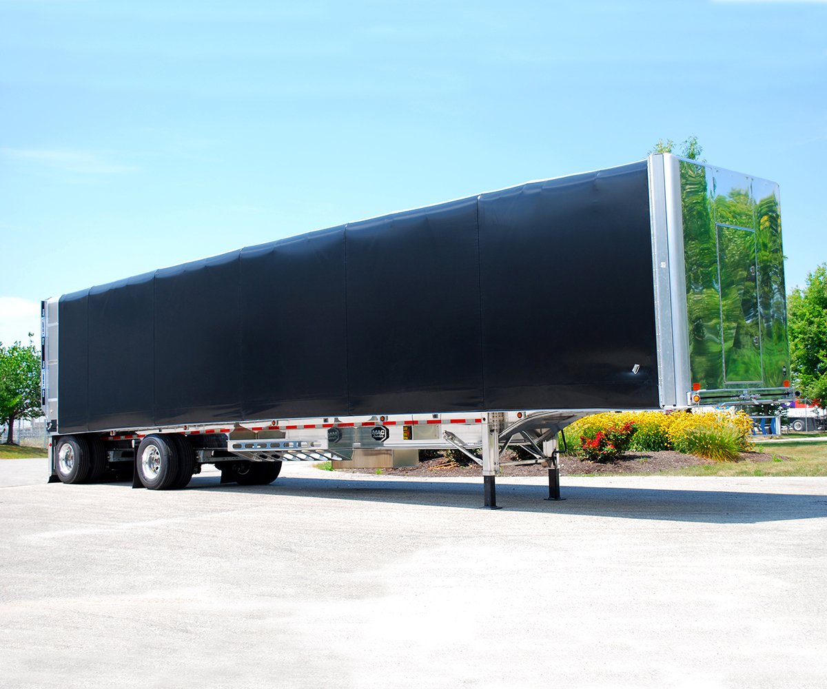 Mac Flatbed Trailer and Mac Drop Deck Trailer. 